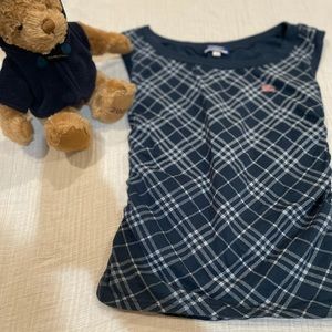 EUC Burberry Blue Sleeveless Top